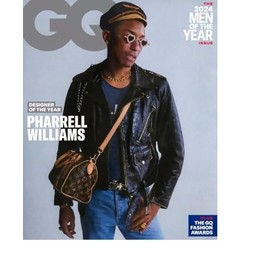 Pharrell Williams - GQ Magazine (December 2024 January 2025 Issue) Men of the Year