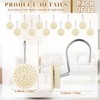 Colingmill 12 Pcs Boho Knots Shower Curtain Hooks Home Decorative