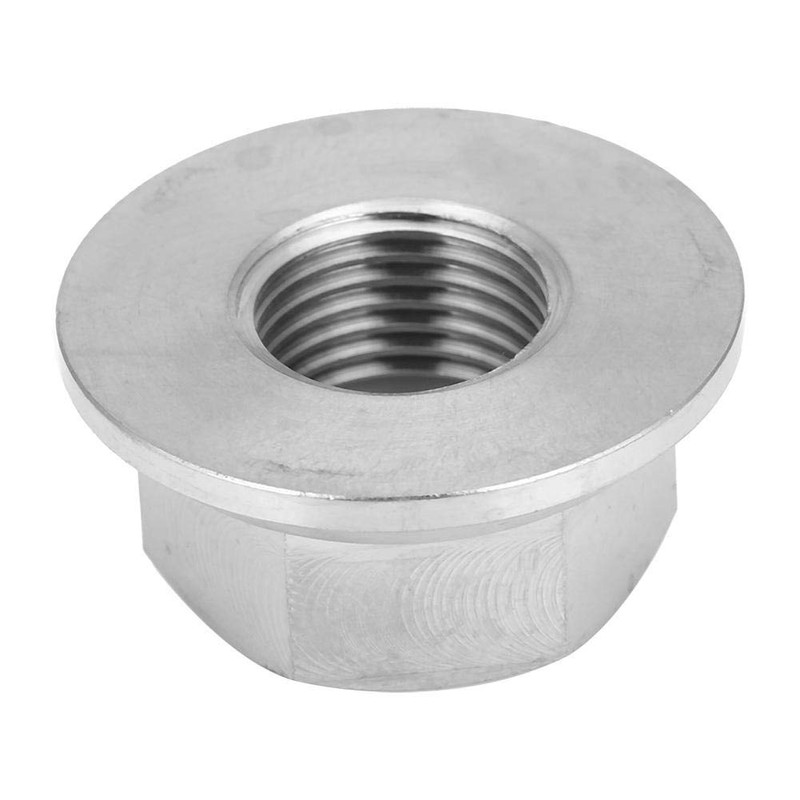 VGEBY1 Hex Nuts, Titanium Alloy Bicycle Hex Flange Locking Nut