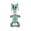 Outward Hound Scrunch Bunch Bunny Interactive Plush Squeaky Dog Tug