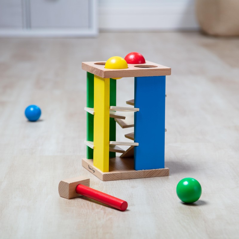 Melissa & Doug Pound and Roll Tower | Developmental Toy