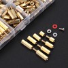 Pack of 503 M2.5 Brass Male Female Hex Screws Nut