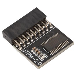 Yeiwenl TPM 2.0 Module 18 Pin, TPM 2.0 Encryption Security Module for ASROCK Motherboard Compatible with Win11