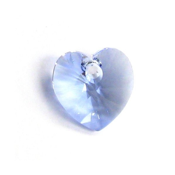 1 pc Austria Crystal 6228 Xilion Heart Charm Pendant Light