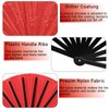 Glitter bling Large Folding Fan-Hand Fan Rave Clack Popping Fan