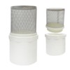 YONYONICE DN50/2 inch Suction Strainers Stainless Steel Filter Cover Connected