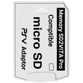 tunghey 3Pack SD2Vita 6.0 PS Vita Micro SD Memory Card Adapter, Ultimate 6.0 Version Compatible with PSV 1000/2000 3.65 HE-Nkaku En-so System (6.0)