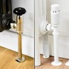ANGIX 8 x Radiator Pipe Covers Sleeves White 15mm -