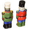 Spode 1667730 Nutcracker Salt and Pepper Set, Green