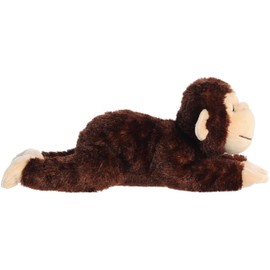 Aurora® Adorable Flopsie™ Chimp Stuffed Animal - Playful Ease - Timeless Companions - Brown 12 Inches