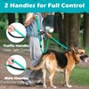 PetBonus Heavy Duty Tactical Dog Leash, 5 FT Bungee Shock