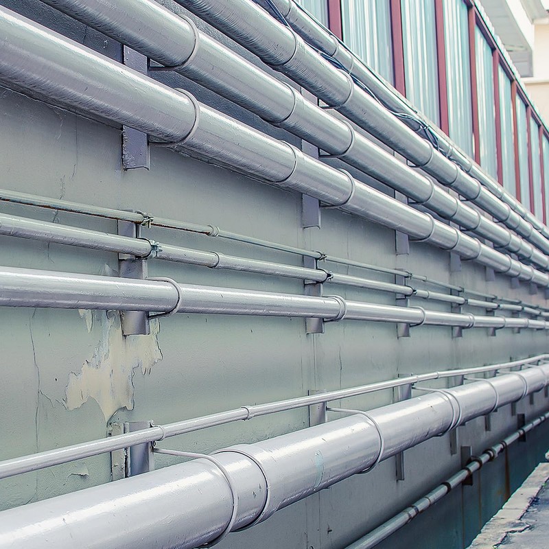 FamlTol M8 U-bolt 89 mm inner width, round steel shackle