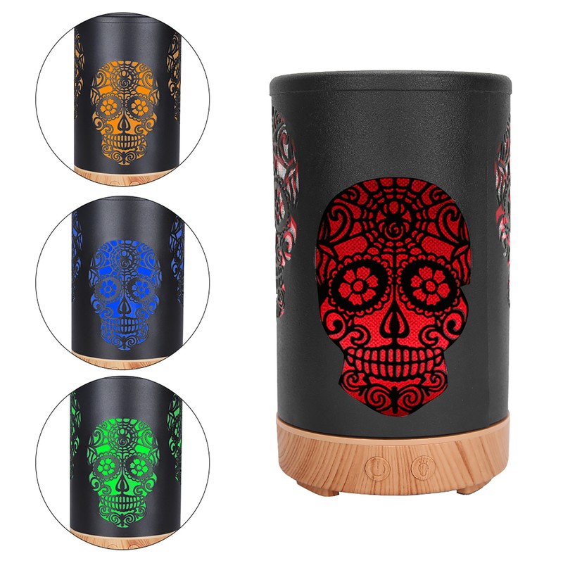 Essential Oil Diffuser Portable Remote Control Aroma Diffuser LED Light