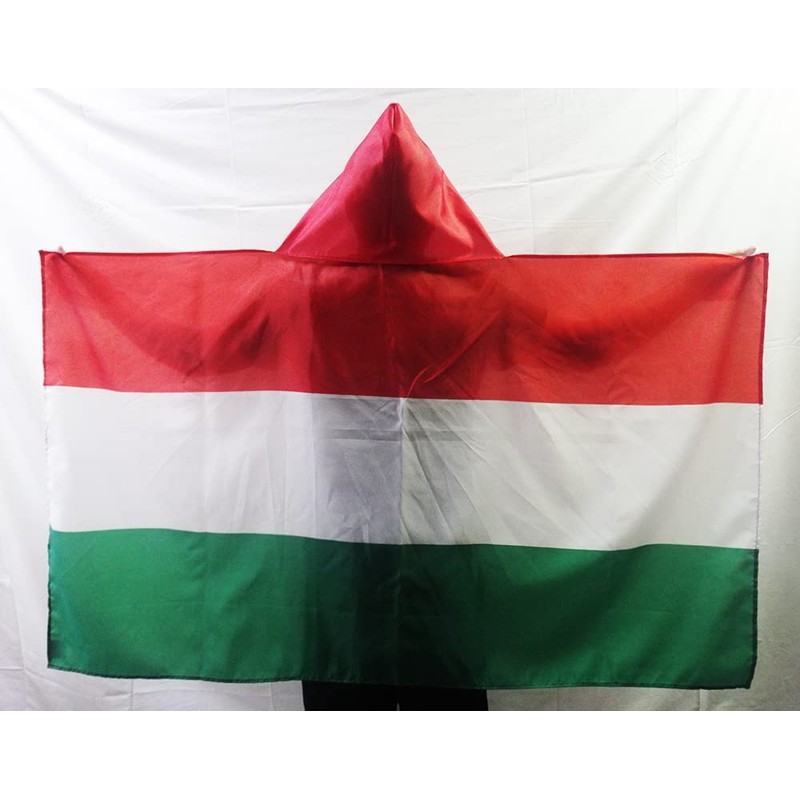 AZ FLAG UMHANGFLAGGE UNGARN 150x90cm - UNGARISCHE Cape Fahne 90