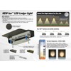 Unique Lighting Systems IS6-30K-140L-BK-F Elements Series Iso Bronze Ledge Light