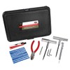 Permacure Emergency Roadside Tire Repair Kit, with Chemical Vulcanizing Fluid