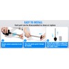 Ceramic Toilet Brush & Holder Set - Freestanding Deep-Cleaning Toilet