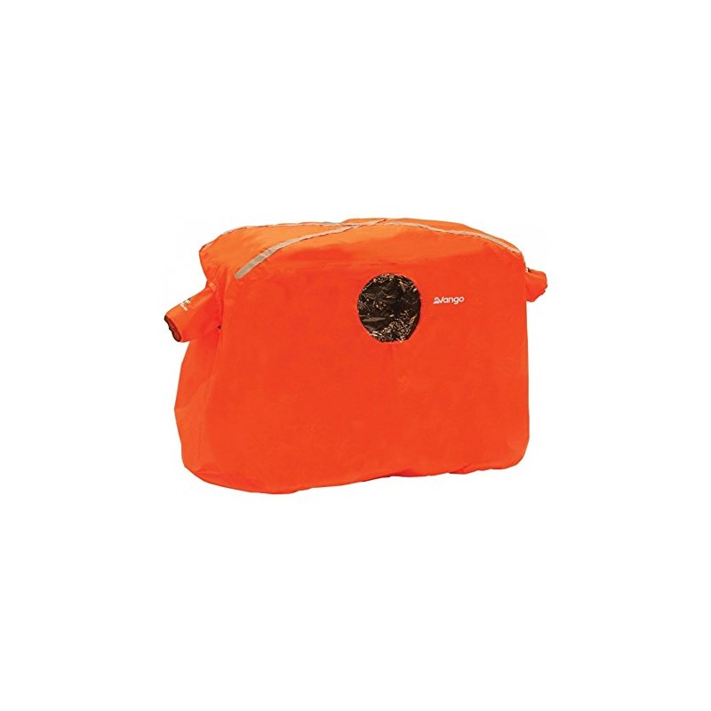 Vango Storm Shelter 800, Bright Orange Emergency Shelter with Reflective