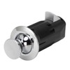 Cabinet Lock Zinc Alloy ABS Secure Round Embedded Push to