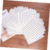 Operitacx Pack of 1000 Round Stickers in White Size for