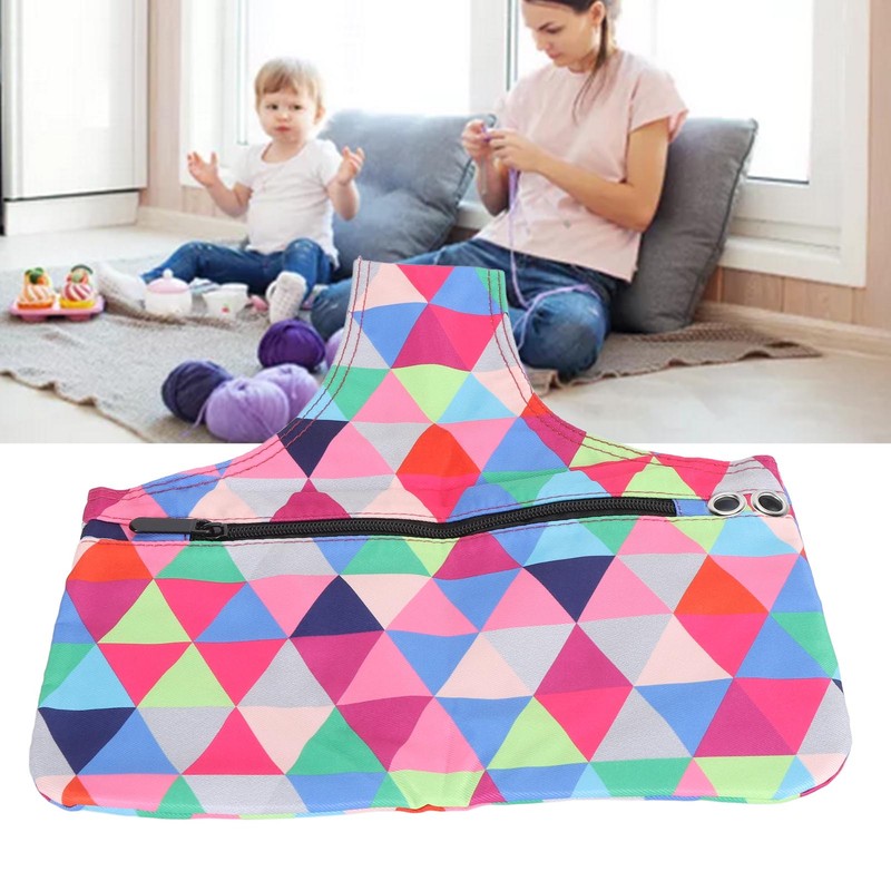 Portable Knitting Bag 600D Oxford Cloth Lightweight Travel Knitting Yarn