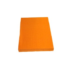 Drap housse en jersey pour lit bébé/enfant 70 x 140 orange