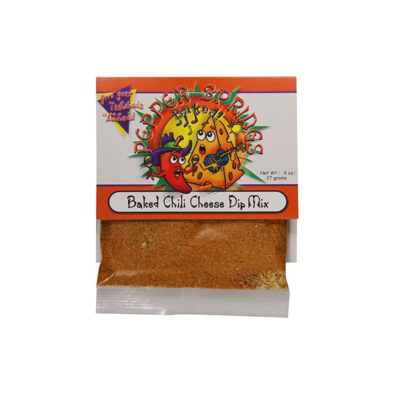 Pepper Springs Baked Chili Cheese Dip Mix, 1.0 Ounce