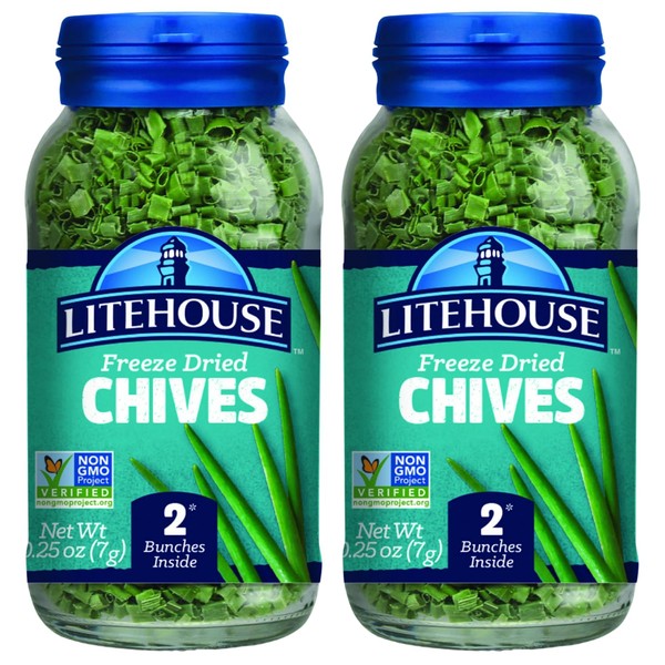 Litehouse Freeze Dried Chives - Chives Dried, Substitute for Fresh