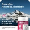 Aceite de Krill Antártico 500 mg con Astaxantina | Omega
