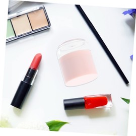 FRCOLOR Loose Powder Box Built Puff Portable Makeup Powder Container for Blusher and More for Travel Office School and Daily Use