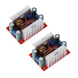 Pack of 2 400 W DC-DC Step-Up Boost Converter, Step Up Converter, Boost Module - Voltage Converter Constant Current Power Supply Module LED Driver