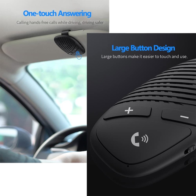 Riloer Phone Car Accessories Wireless Audio Speaker Bluetooth 5.0 Receiver
