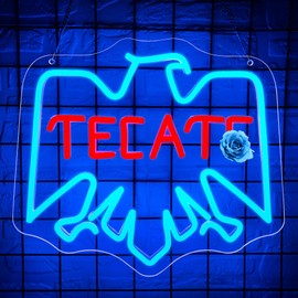 Beer Neon Sign for Wall Decor Beer or Bar LED Neon Sign Beer for Home Bar Man Cave Garage Pub Party Game Room Hotel Bedroom Birthday Gifts USB Powered(ZKXD334)