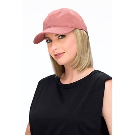 Hat Magic 10" Length Color 22F16S8 Venice Blonde - Jon Renau Hairpieces 100% Adjustable Headband Synthetic Hair Addition Comfortable Hair Womens Wig Bundle MaxWigs Hairloss Booklet