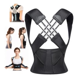 Chaleco Corrector Depostura Ortopédicofaja Faja Para Postura Negro L