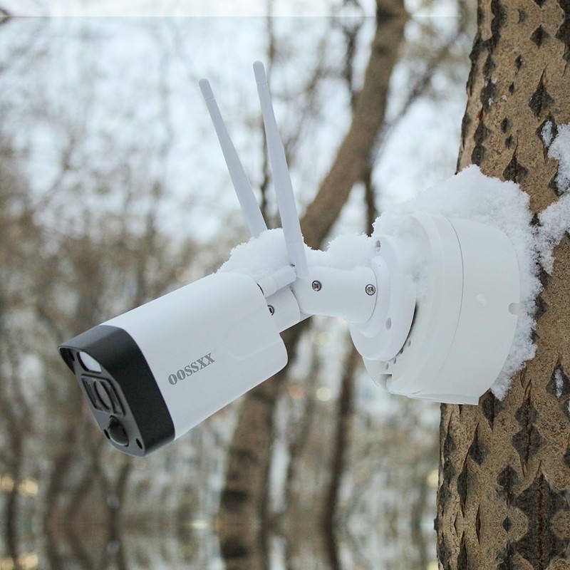 (ABS New) Security Camera Junction Box,Security Camera Bracket Outdoor,Plastic Waterproof