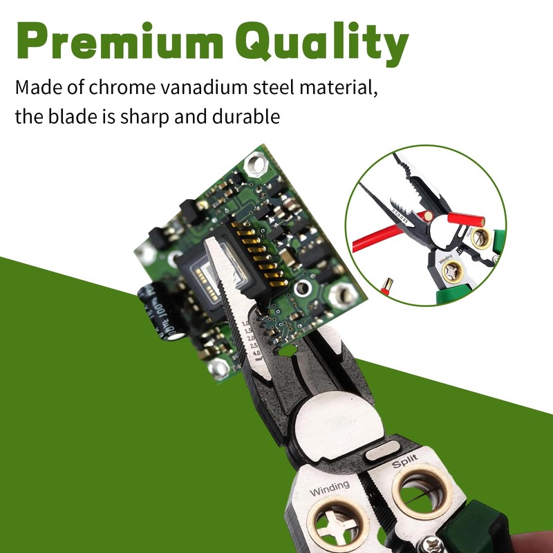 2026 New 8 in 1 Wire Stripper with Voltage Tester,