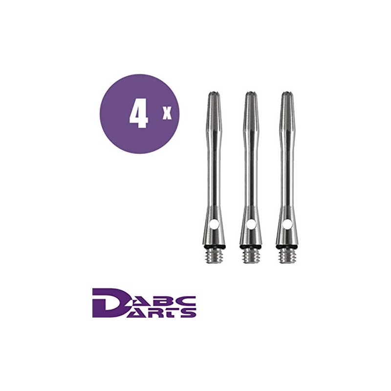 ABC Darts – Aluminium Dart Shafts Set with O-Rings –