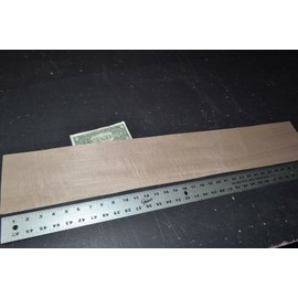 Unbranded Anigre Raw Wood Veneer Sheet 5 x 34 inches 1/42nd thick                7648-44