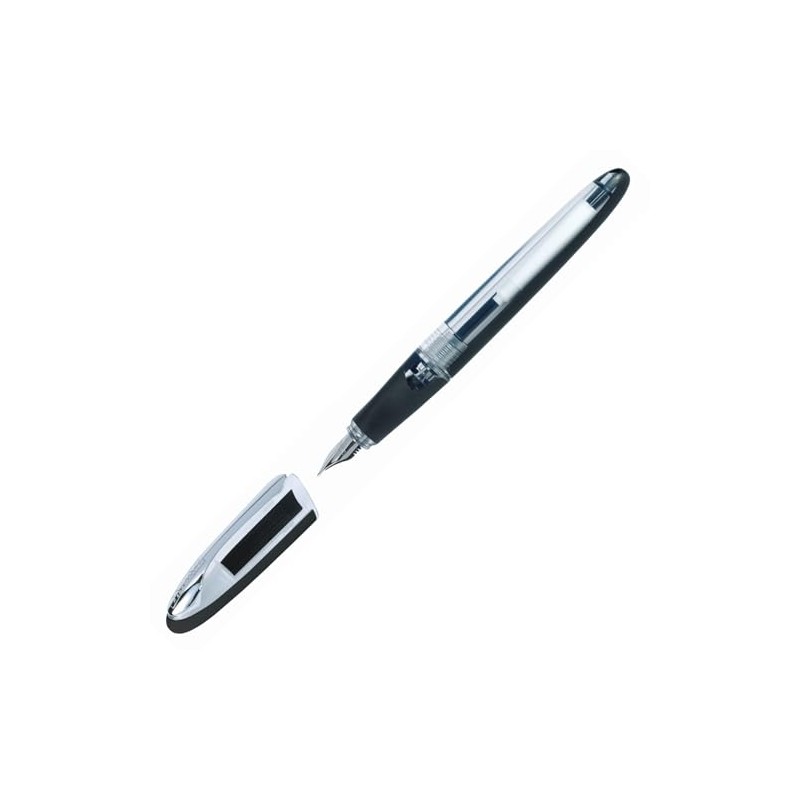 Online Fountain Pen, F, Fine Point, Air Black, 20016, Dual
