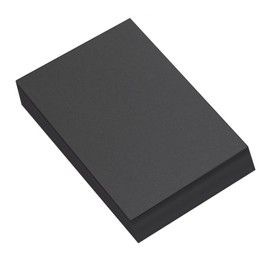 A5 Recycled Black Coloured Card 270gsm Pack of 50 Sheets by BCreative®