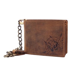 Greenburry Vintage Men's Wallet Brown 12.5 x 9.5 x 3 cm, brown, Vintage