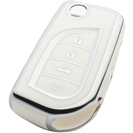 Tautrophen Key Fob Cover Fit for Toyota 2018-2024 Corolla SE/LE Camry SE