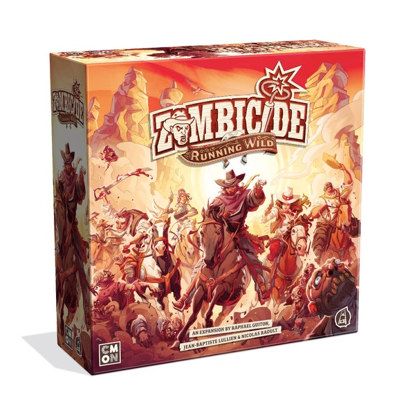CMON Zombicide: Undead or Alive Board Game Running Wild Expansion | Strategy Board Game | Cooperative Game for Adults | Zombie Board Game | Ages 14+ | 1-6 Players | Avg. Playtime 1 Hour | Made by CMON