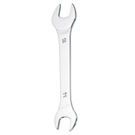 sourcing map Super Thin Open End spanners Metric, 14mm x 15mm, Slim Chrome-Vanadium Steel Wrench Tool for Tight Spaces Repair