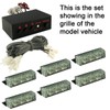 ranzek Car Warning Light Emergency Strobe Flashing Lights Three Flashing