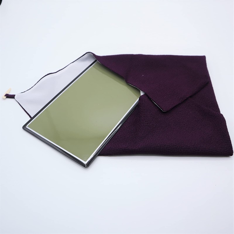 Maruzen Fukusa, Tango Crepe, Base Included, Made in Japan, Purple,