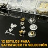 600Pcs Respaldos de Aretes de Silicona Transparente