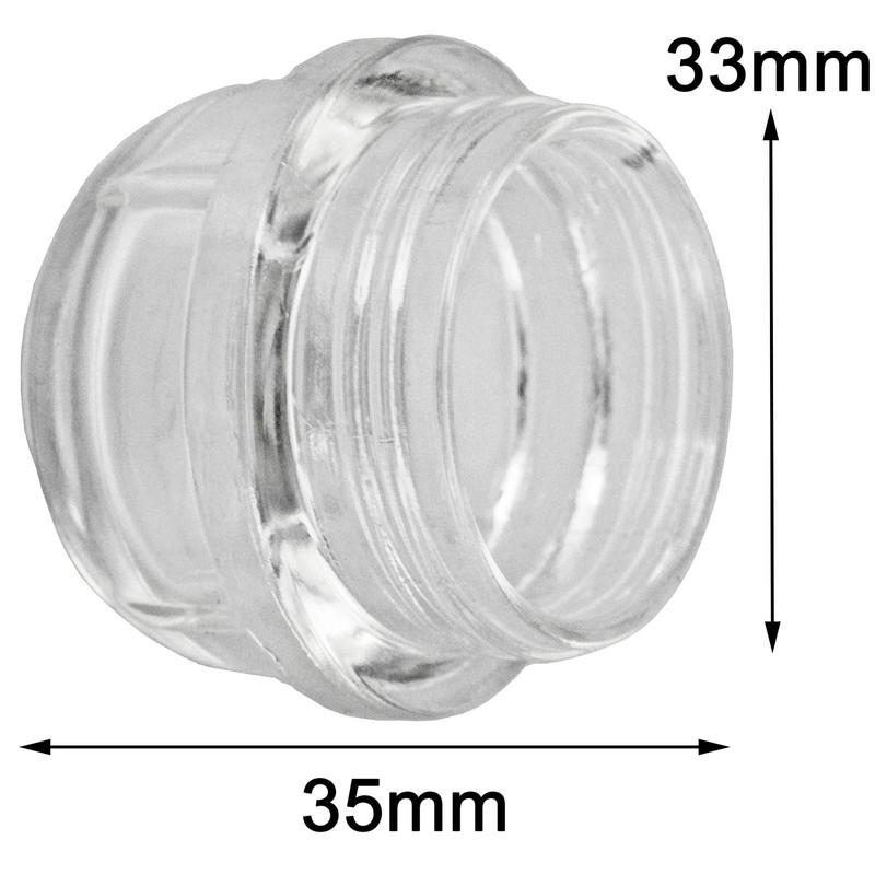 SPARES2GO Lamp Light Lens Cover for Hoover Oven Cooker