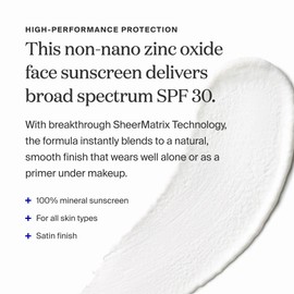 Supergoop! Mineral Sheerscreen SPF 30 PA+++, 0.5 fl oz - Pack of 2 - 100% Mineral, Broad Spectrum Face Sunscreen + Primer + Helps Filter Blue Light - Satin Finish - For All Skin Types